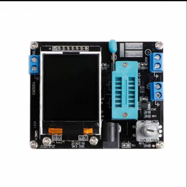 M328 Transistor Tester Transistor LCR Diode Capacitance ESR Meter PWM