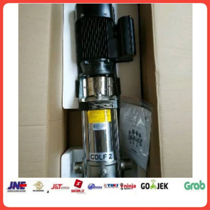 Mesin Pompa Air booster Cnp Cdlf 2-22 3phase 2.2kw 380v Pompa Air steam car wash