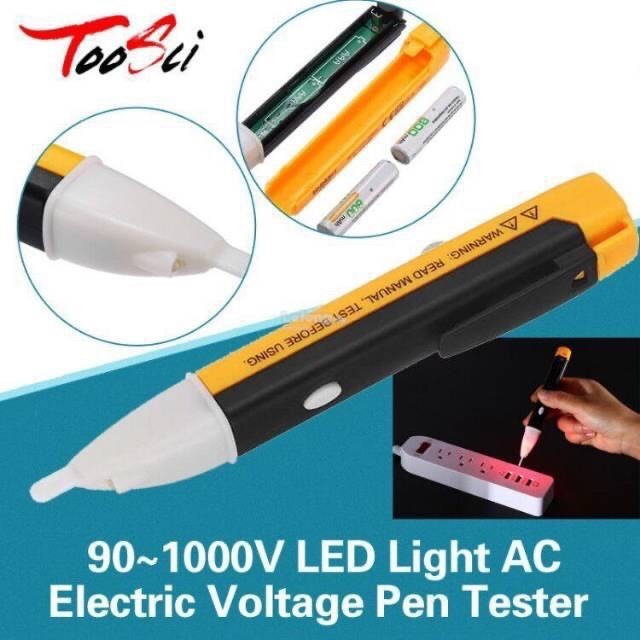 Testpen Bunyi Pendeteksi Kabel Putus / Tespen AC DC Voltage Detect TL