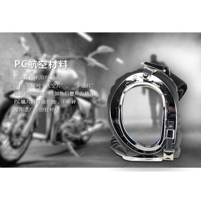 Kacamata Helm Catok Retro Motor Klasik Murah