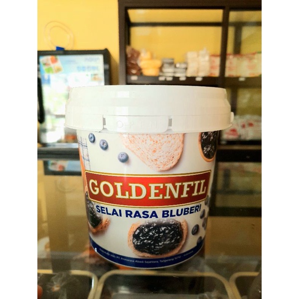 

Goldenfil Selai Blueberry Repack 250gr