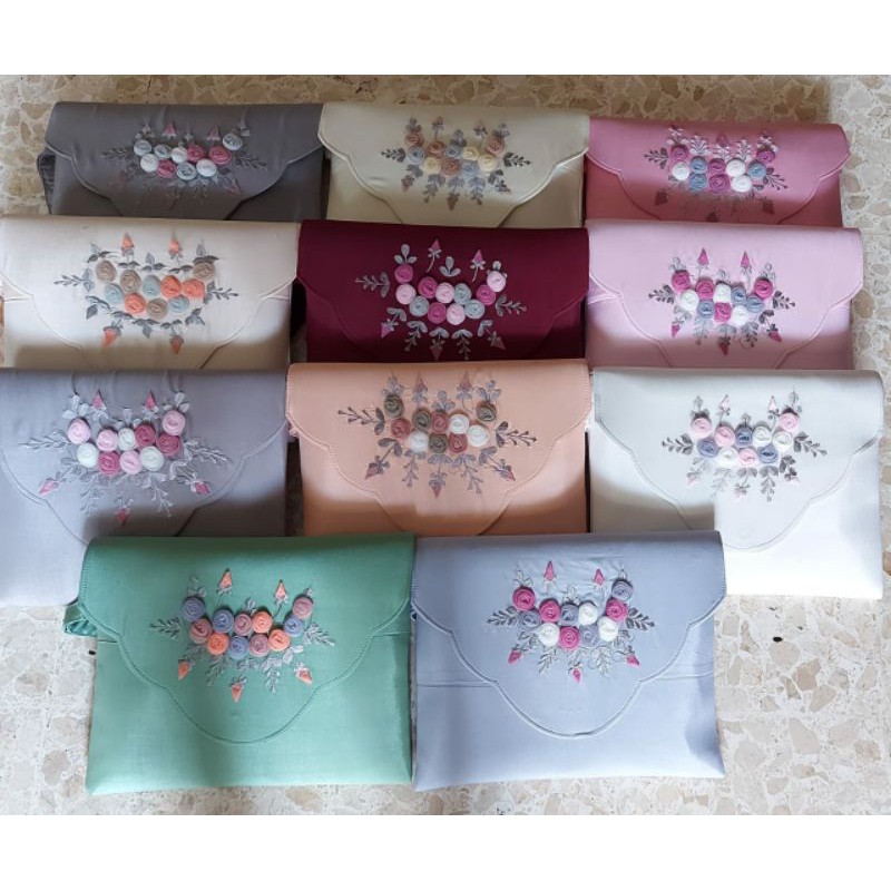 MUKENA DEWASA TSABITA NOTILE BORDIR TRAVELLING KURAH SIMPLE ADEM NYAMAN BAGUS BERKUALITAS PREMIUM