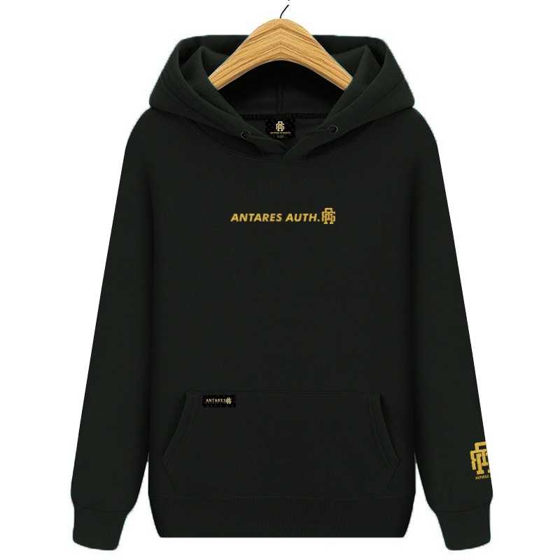 SWEATER HOODIE PRIA DISTRO ANTARAES AHTHENTIC SIZE L-XL AUTH GOLD REG