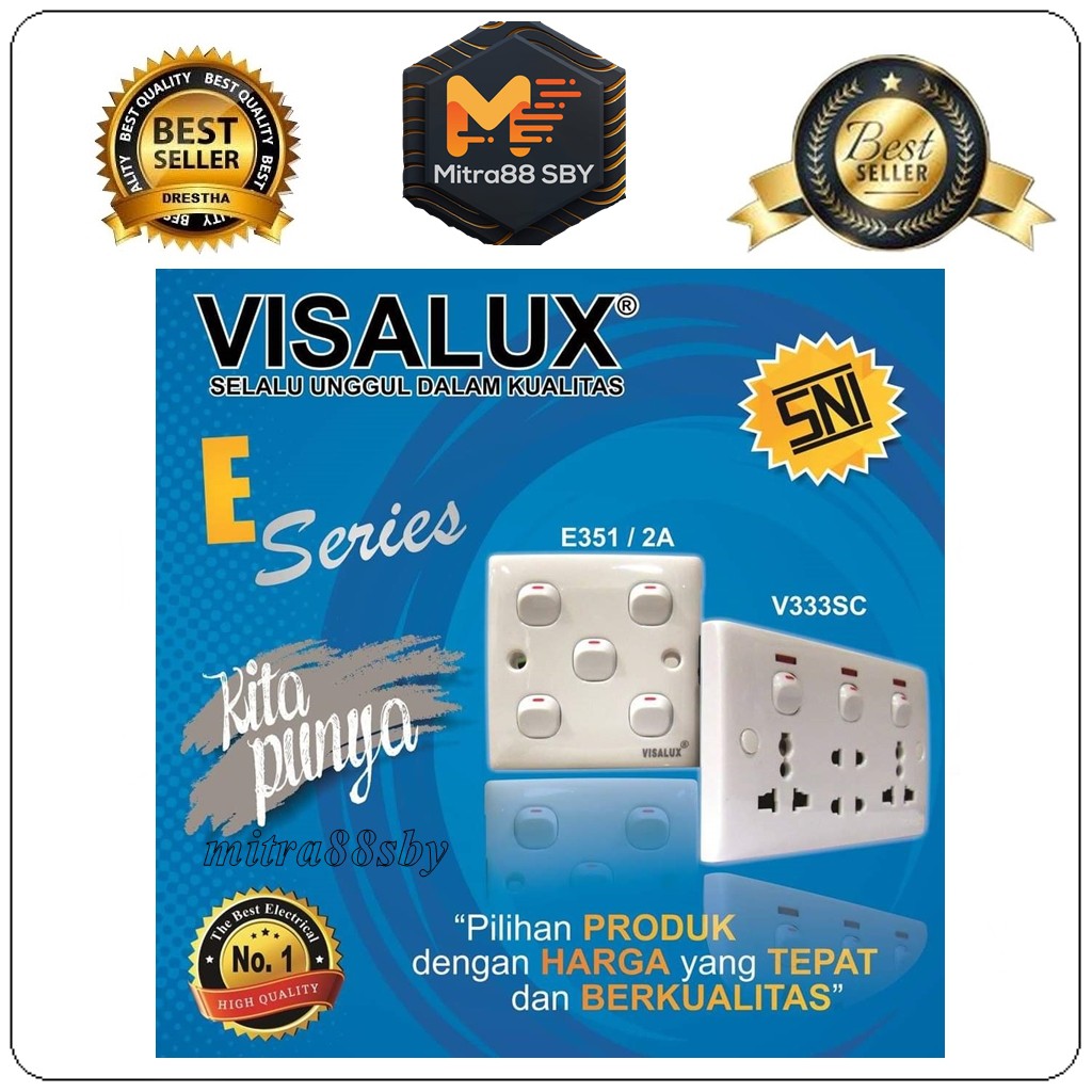 Mitra88sby saklar lampu ib tanam model classic Visalux