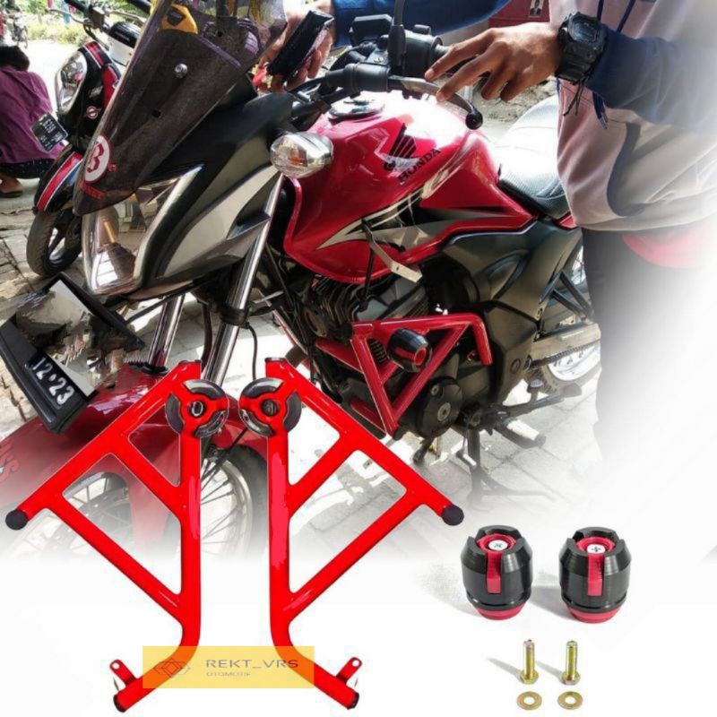 CRASHBAR VERZA 150 CB VERZA TUBULAR HONDA VERZA 150 VERZA CB PELINDUNG BODY VERZA