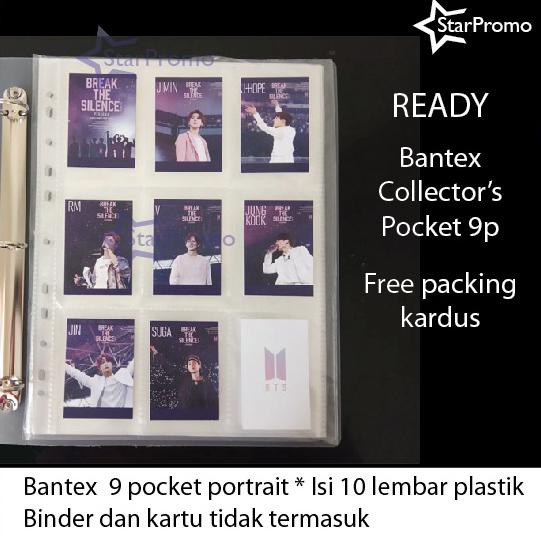 

Kpop lomo photocard polaroid sleeve Bantex 2159 9p AR114