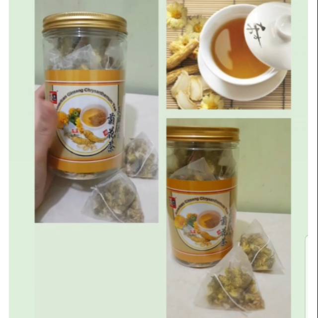 

TEH BUNGA - Baby Chrysanthemum with American Ginseng Slice