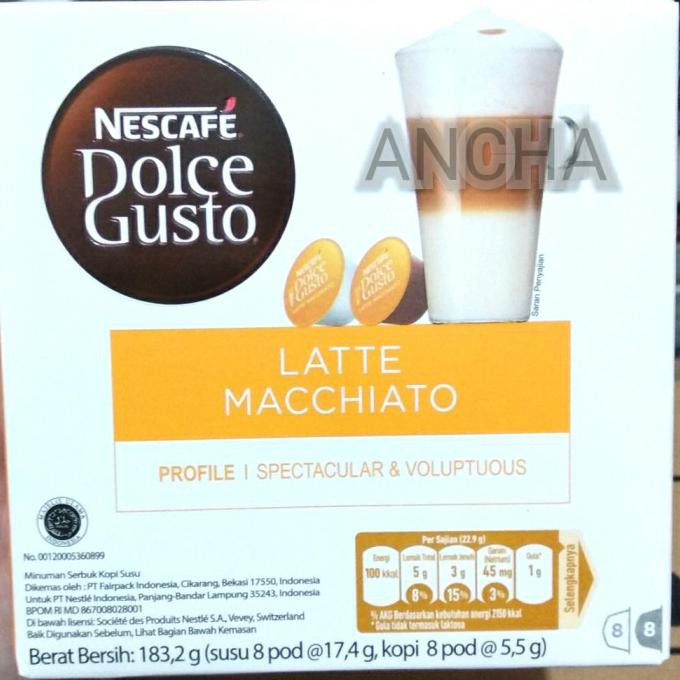 

Nescafe Dolce Gusto LATTE MACCHIATO
