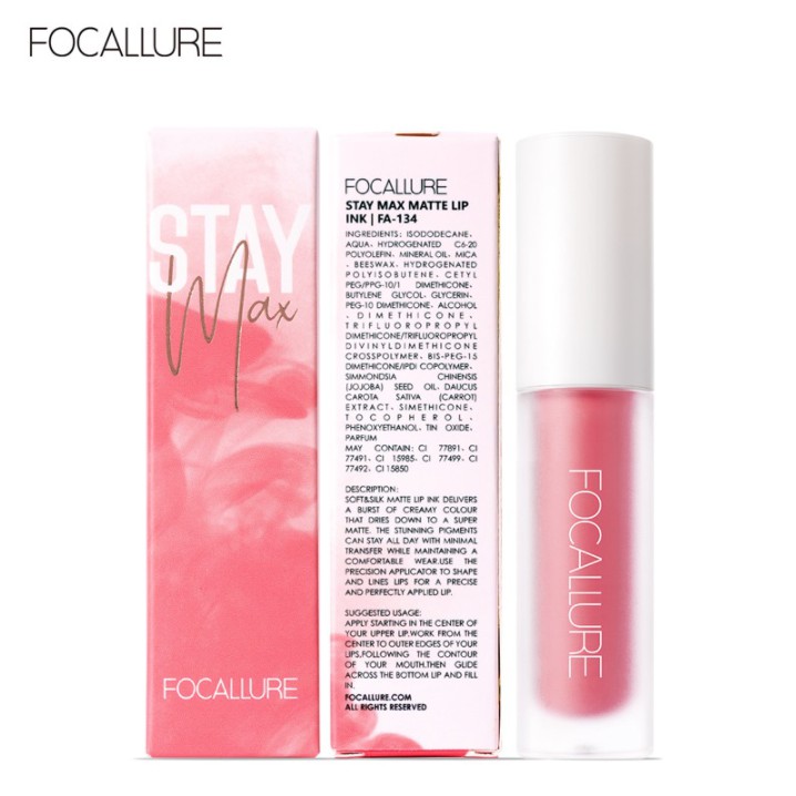 FOCALLURE Liquid Lipstick Waterproof Long Lasting Lip Make Up STAYMAX