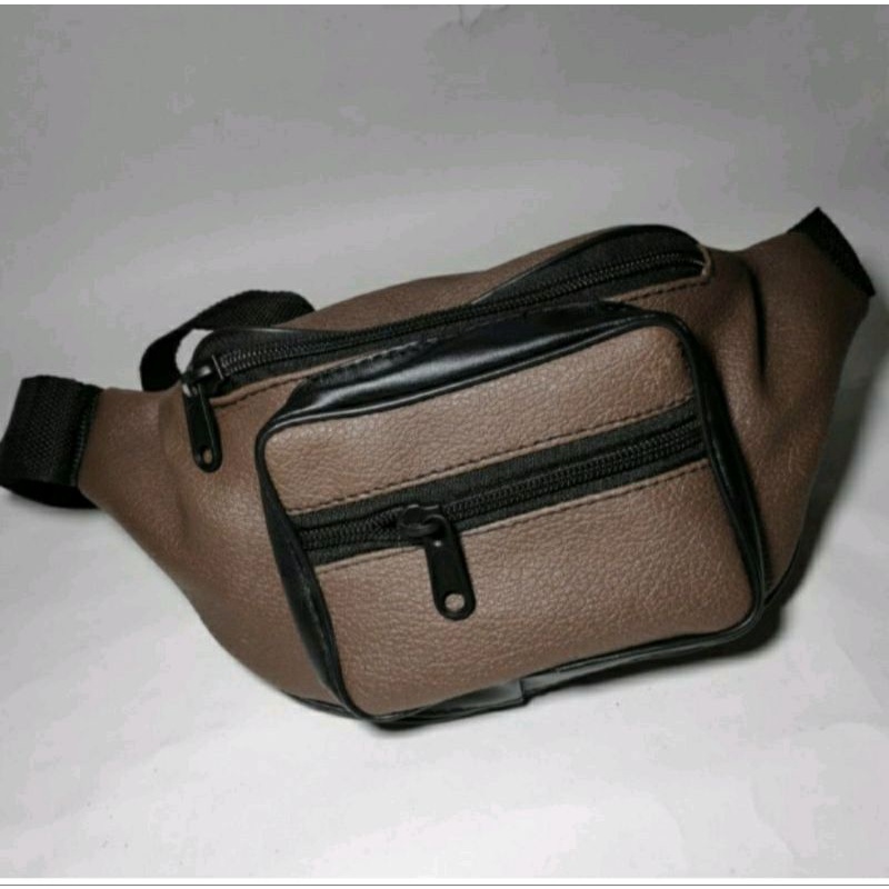 Tas waistbag tas pinggang pria kulit sintetis termurah