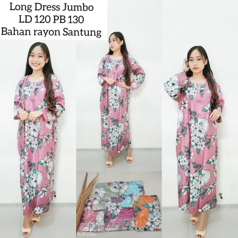 Daster Longdress Jumbo Daster Busui Bisa Grosir Bisa COD Daster Murah