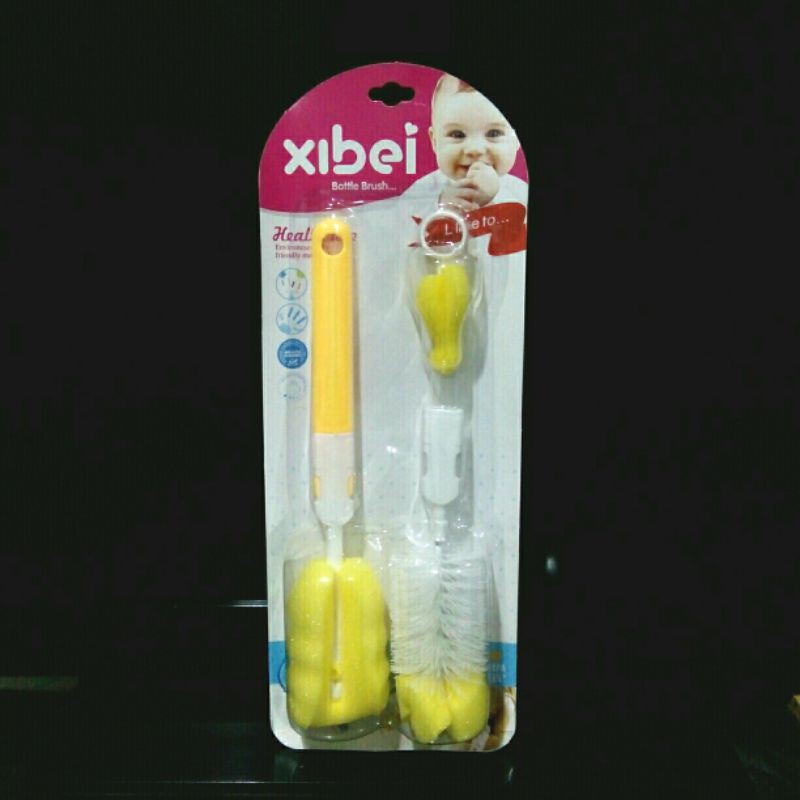 Sikat Botol Bayi 3in1 (XB-030)