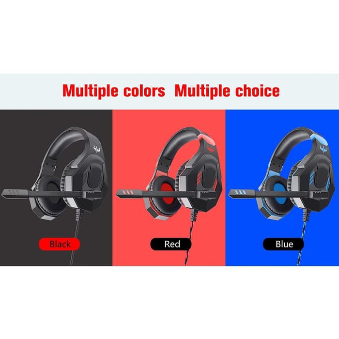 Headset Gaming OVLENG P7 3.5mm Wired Stereo Headphone - OVL-OV-P7