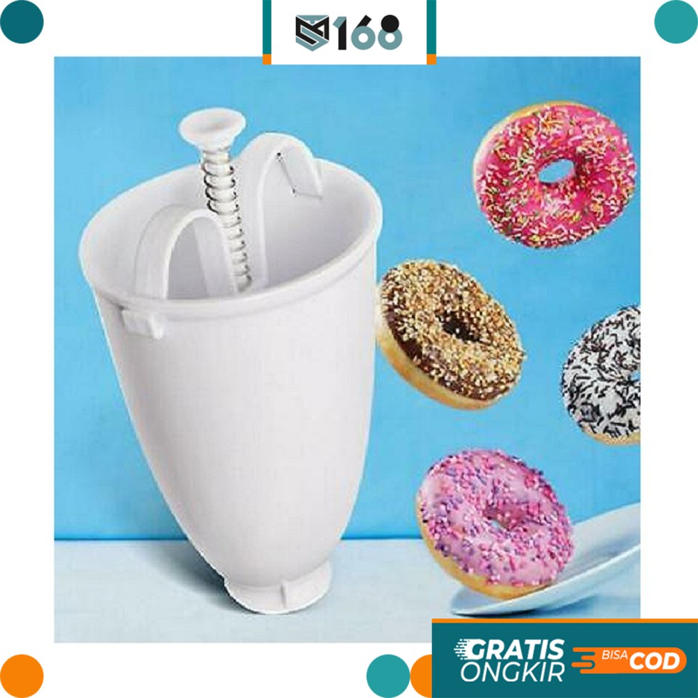 Jual Alat Pembuat Donat Donut Maker Cetakan Donat Serbaguna | Shopee ...