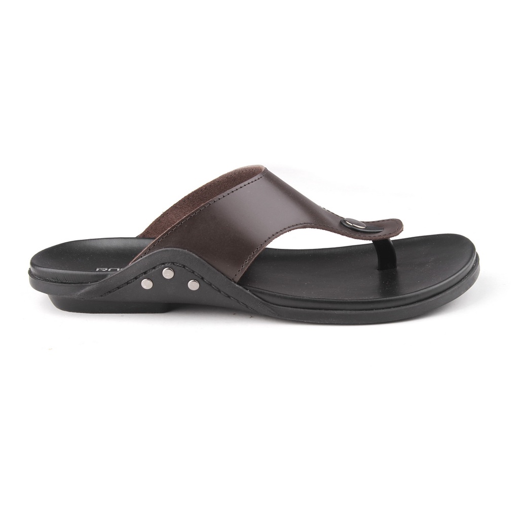 Sandal Pria Romenaco LCL05 Black Brown