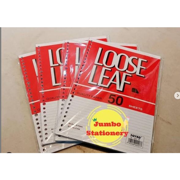 Refill Loose Leaf Joyko B5 50 Lembar