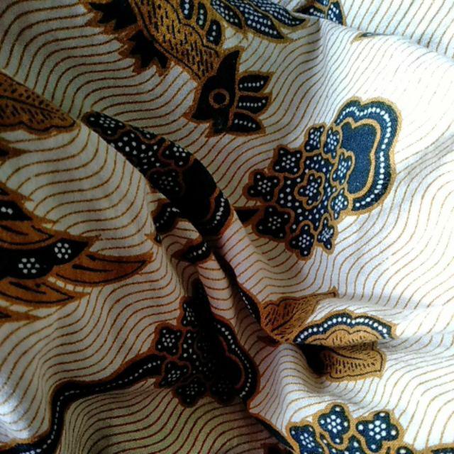 Bswart Batik Hrb026 Kenongo Hem Pendek Padi Pekalongan