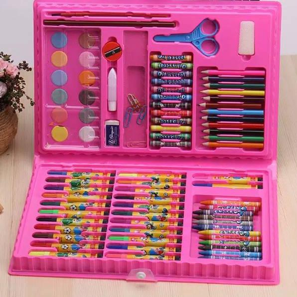 

S-13 Crayon Anak Lengkap dengan Pensil Warna dan Cat Air 86pcs 1 Set Cryon VDS-83