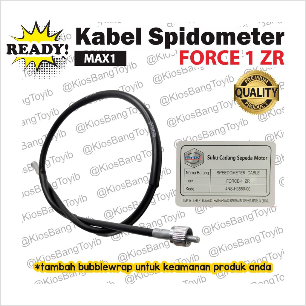 Kabel Kilometer Speedometer Spidometer Yamaha Force 1 ZR FIZR (MAX1)