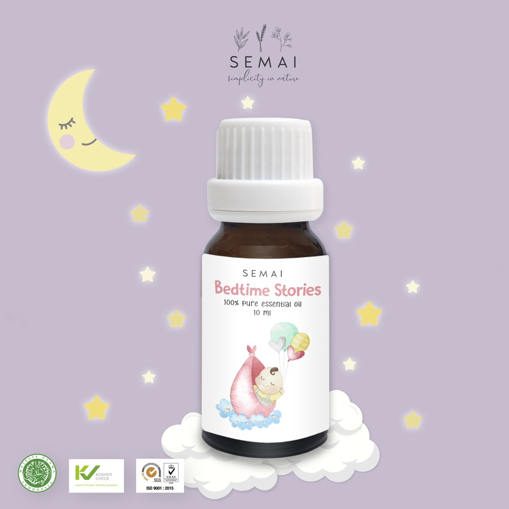 SEMAI Bedtime Stories Special Blend Essential Oil Minyak Atsiri Diffuser