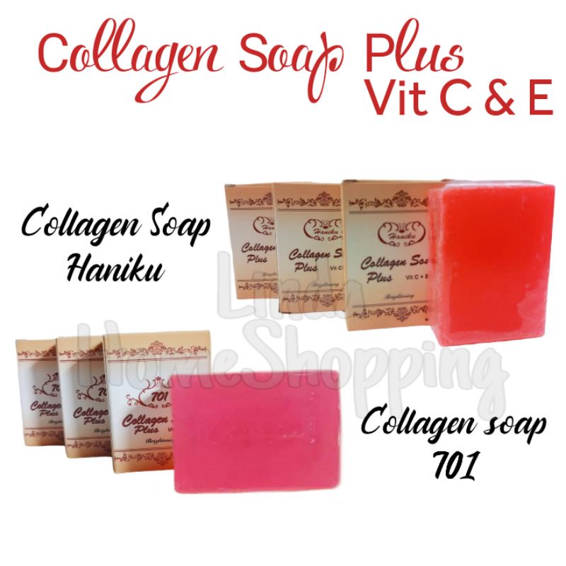 (LUSINAN) SABUN  BATANG  COLLAGEN 701  BPOM / SABUN COLLAGEN 701