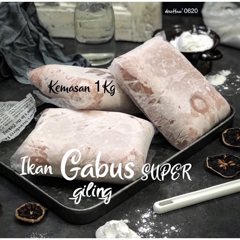 

ikan gabus giling super/ikan gabus kualitas premium/ikan gabus giling murni