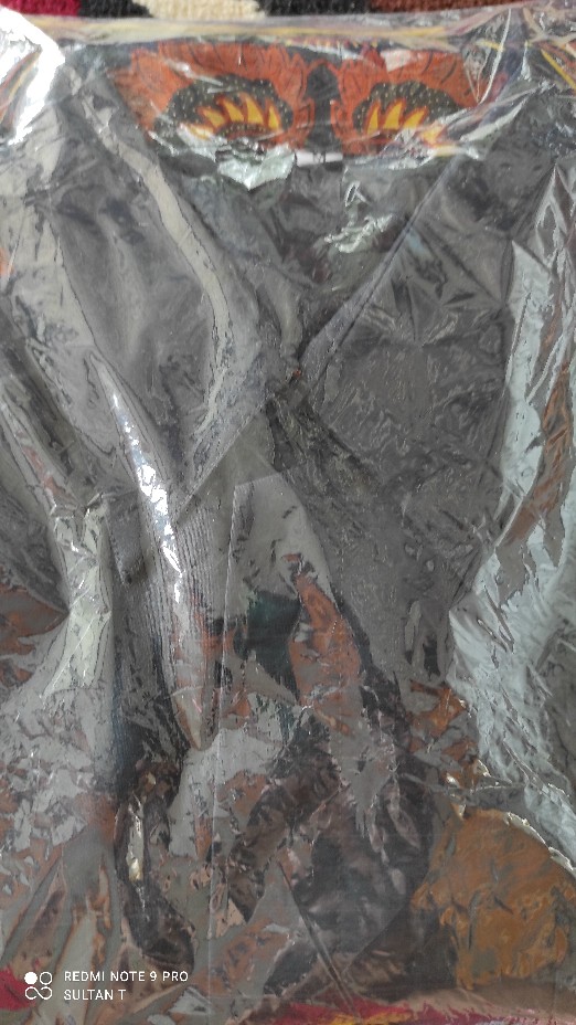 Batik Solo Modern Tumpal Hitam Set Sarung Dan Baju Koko(full Furing)