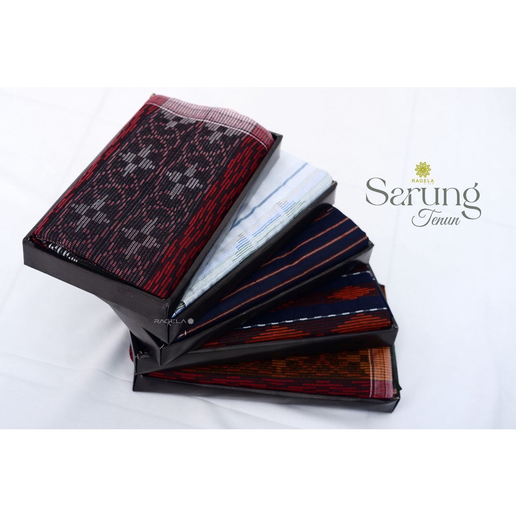 TOKOPIENA - Sarung Tenun by Ragela Hijab (MOTIF RANDOM)