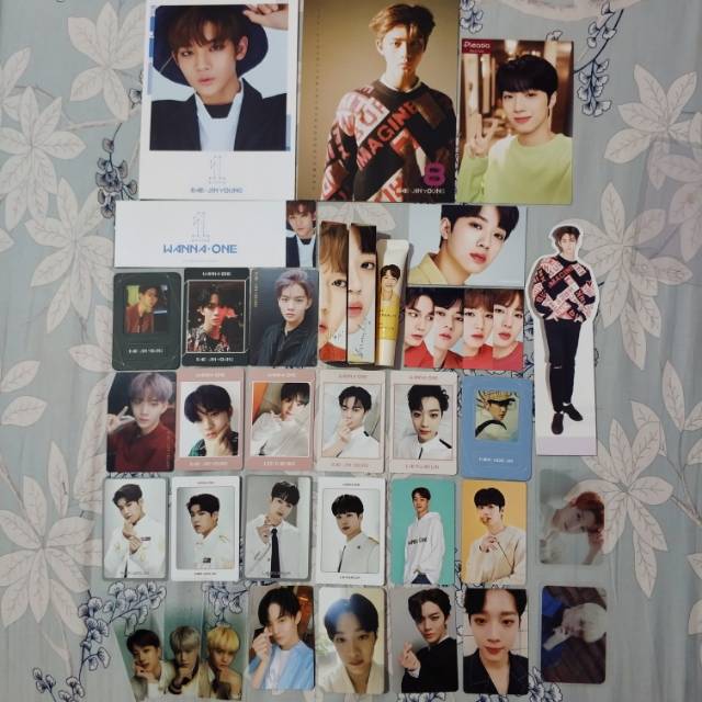Wanna One Lai Kuanlin Bae Jinyoung Park Woojin Photocard Official