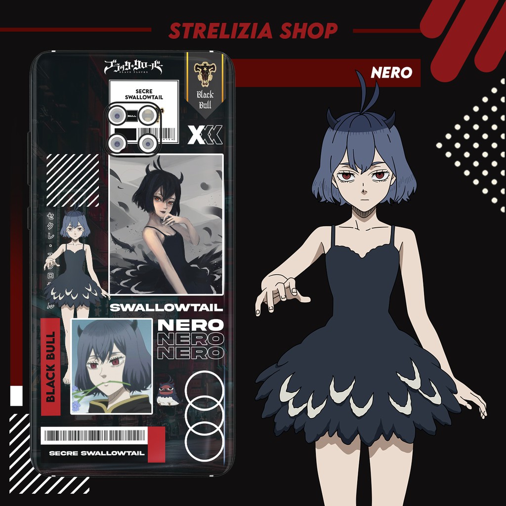 Phone Case Black Clover Nero