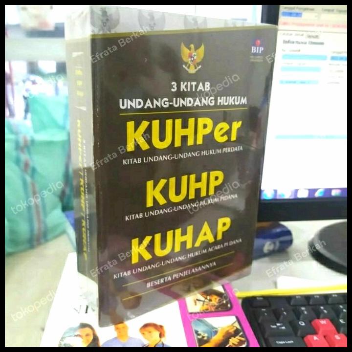 Buku 3 Kitab Undang Undang Hukum Kuhper Kuhp Dan Kuhap | Caramel