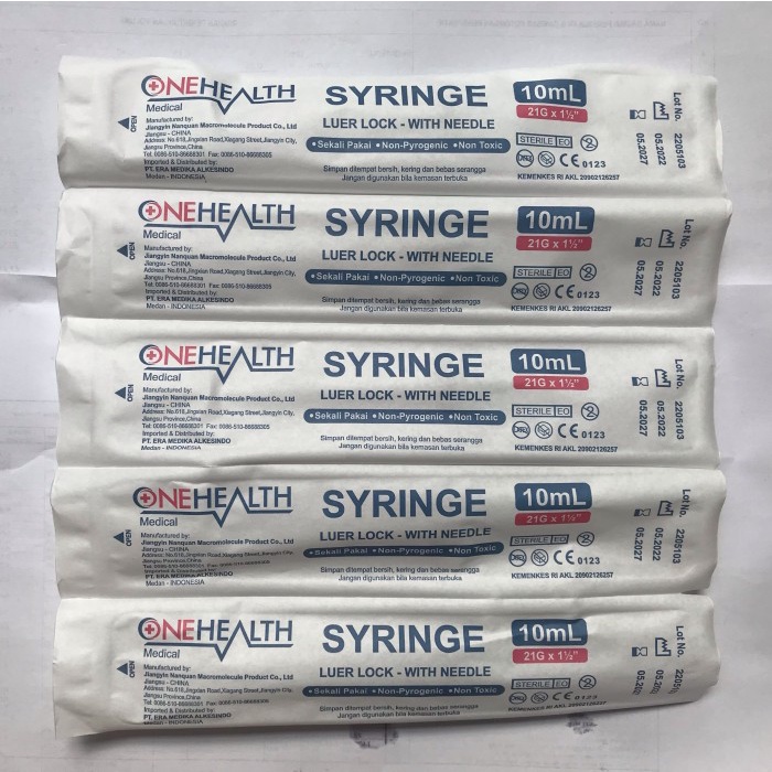 syringe 5ml dan 10 ml