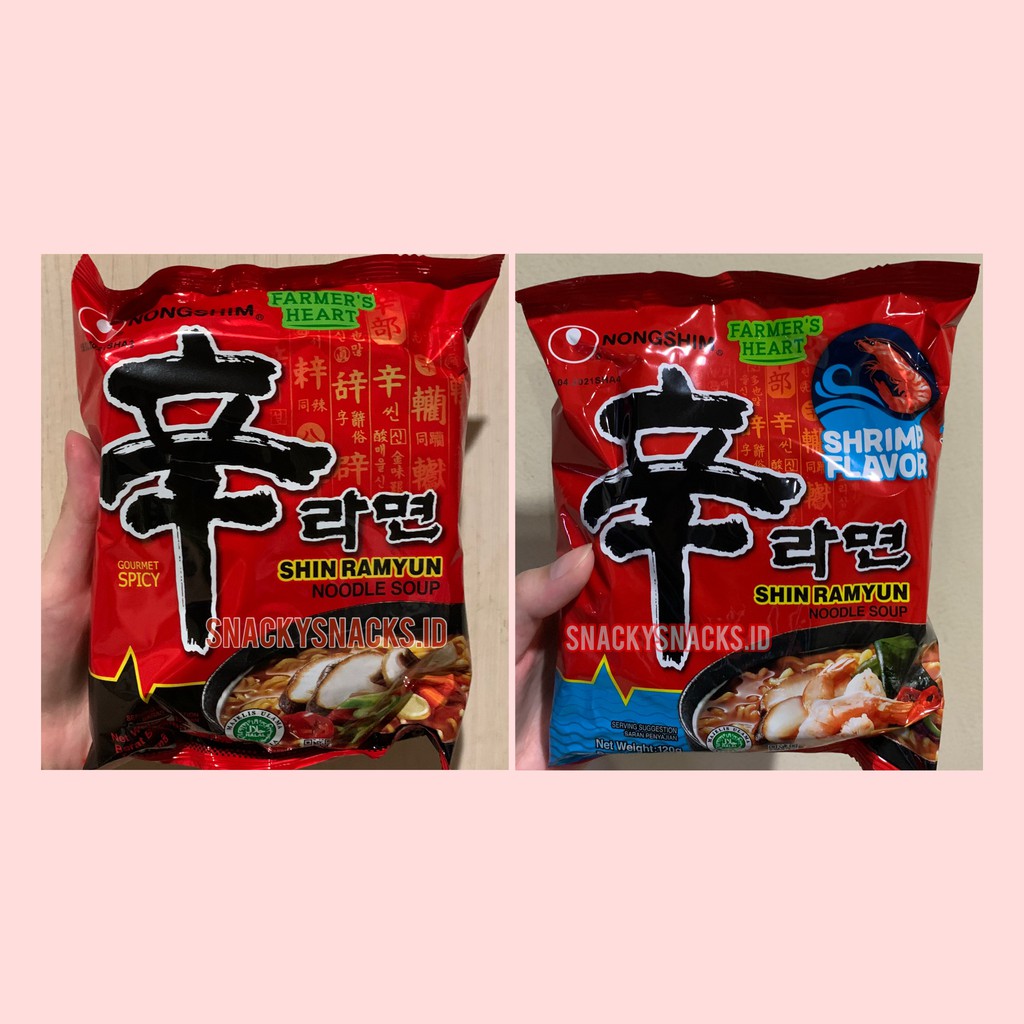 

NONGSHIM Shin Ramyun Spicy Mushroom / Shrimp Flavor