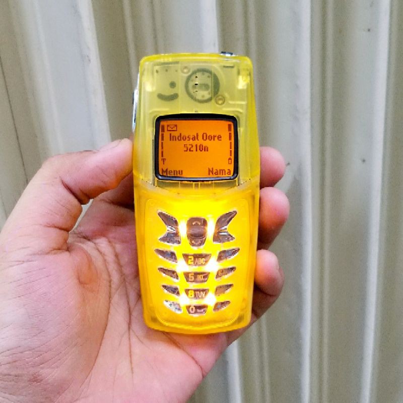 Hp jadul Nokia 5210 anti sadap original Outdor mulus caskng unik hp langka no nokia 8250 8210