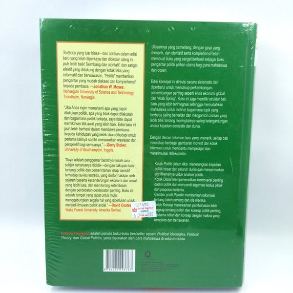 

HOT SALE!!! POLITIK - ANDREW HEYWOOD TERMURAH