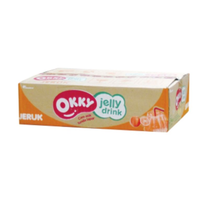 

OKKY JELLY DRINK MURAH!! OKKY JELLY DRINK ORANGE/ JAMBU 150ML/24PCS/KARTON