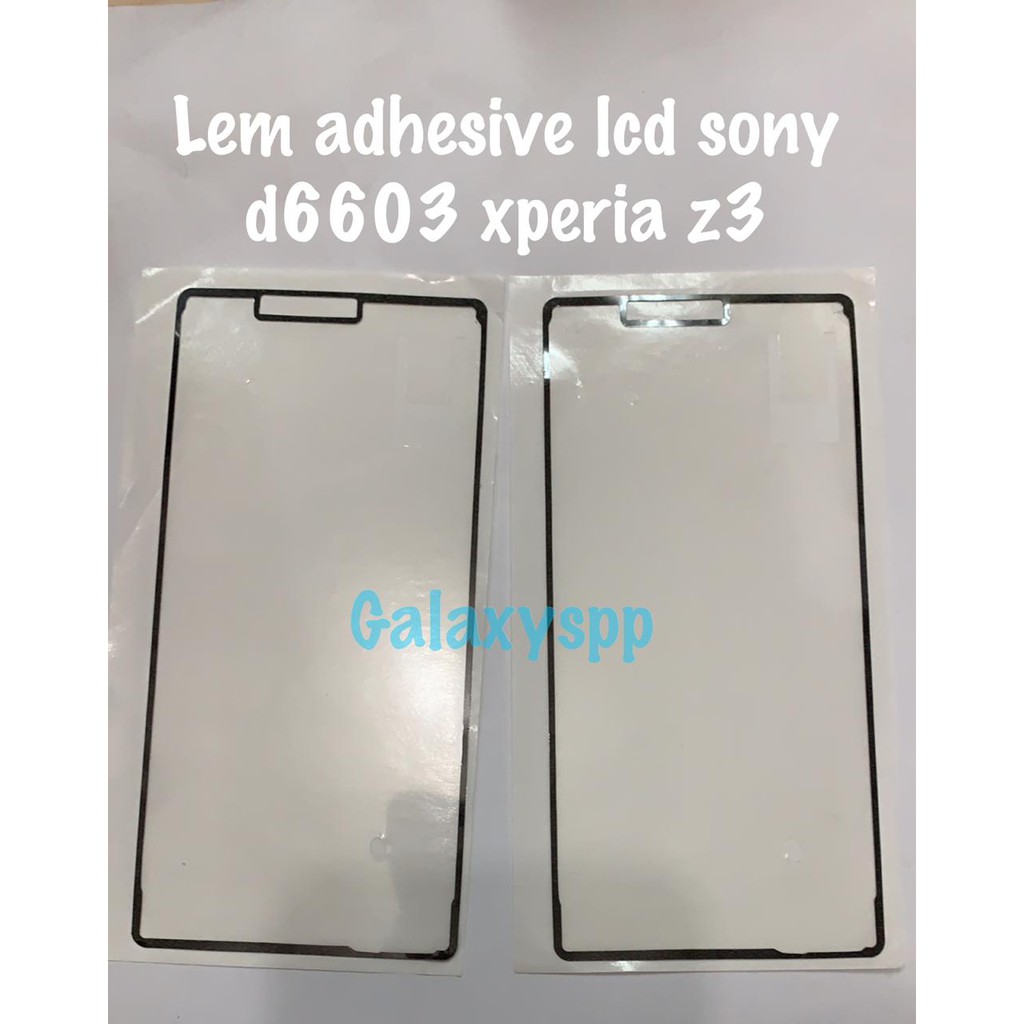 LEM ADHESIVE LCD SONY D6603 XPERIA Z3