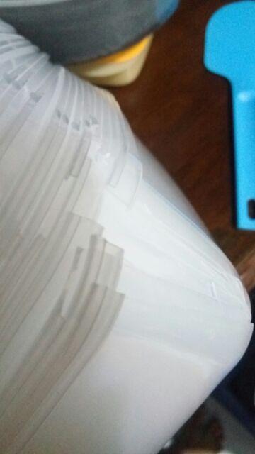 Kotak Makan Persegi 2000ml - Box Thinwall Persegi Food Container - Isi 25pcs