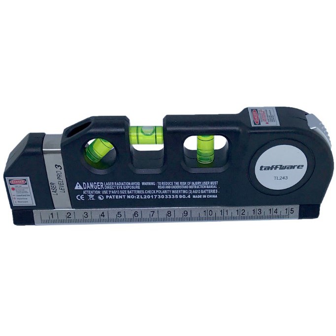 

LEVELPRO3 Penggaris Laser Horizontal Vertical 250CM + Waterpass
