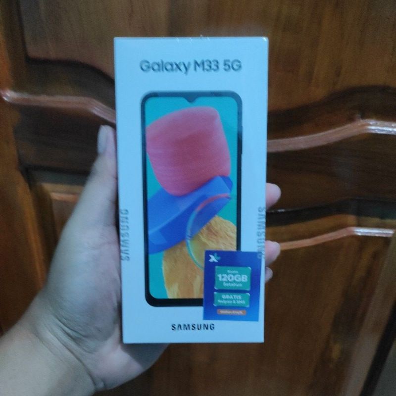 Samsung Galaxy M33 5G 8/128 Garansi Resmi SEIN-Coklat