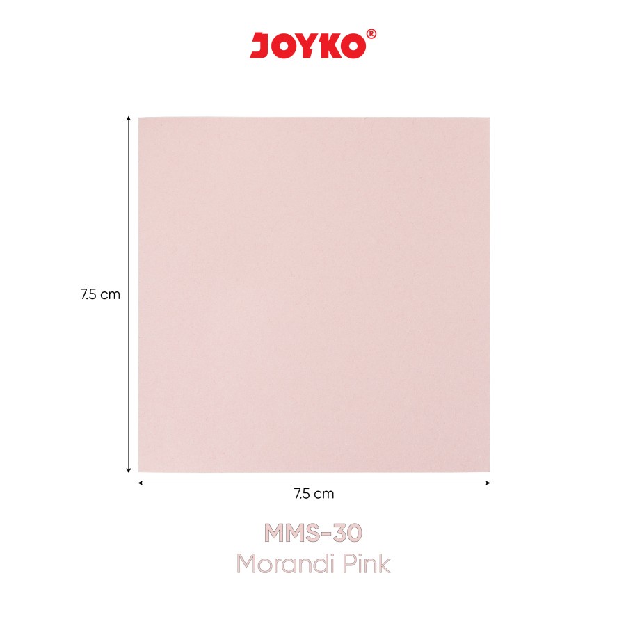 Memo Stick Sticky Note JOYKO MMS-30 Morandi Color-Morandi Pink