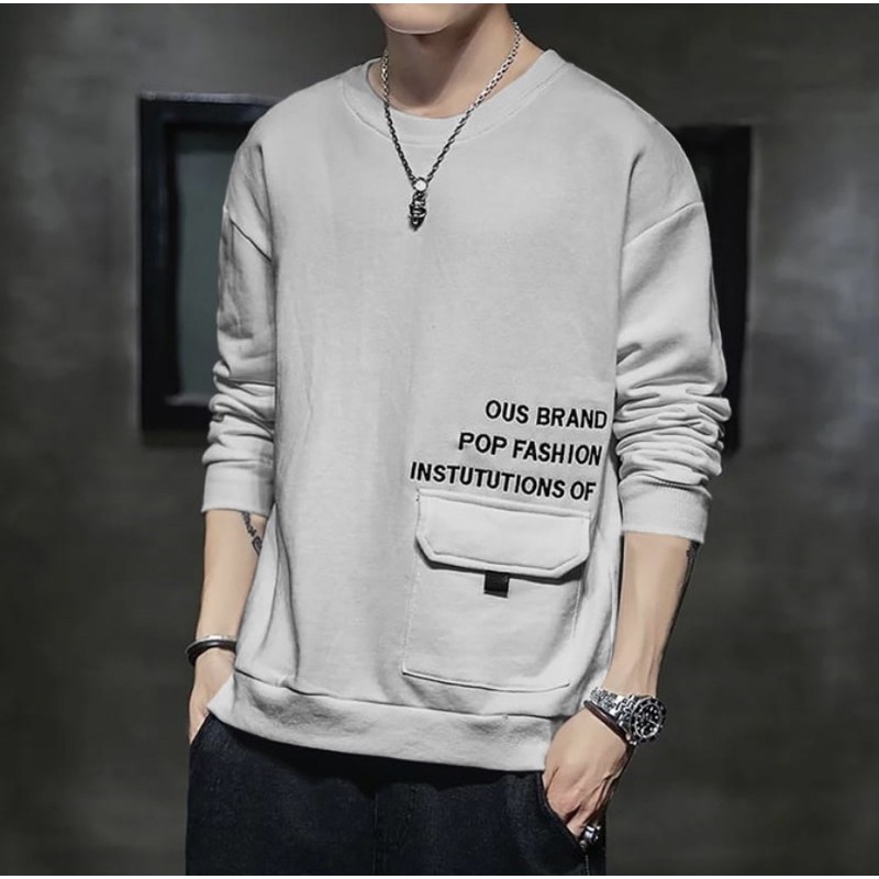 SWEATER HOODIE PRIA LENGAN PANJANG SWETER COWOK MARCO FASHION PREMIUM