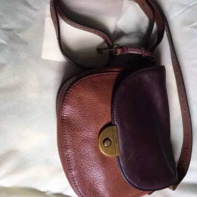 Preloved fossil tas selempang