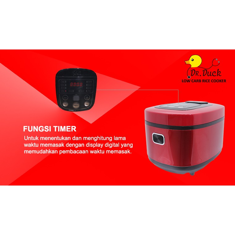 DR DUCK LOW CARB RICE COOKER