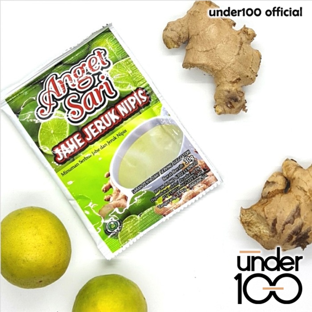 ❤ UNDER100 ❤ ANGET SARI Susu Jahe | Jahe Jeruk Nipis | Empon-Empon 28g | BPOM