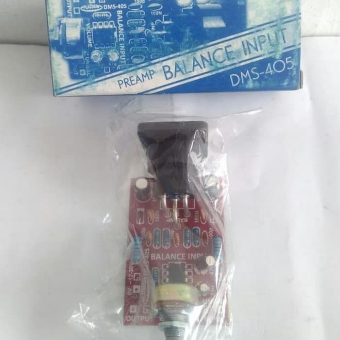 Kit Prea amp input power amplifier platinum dms 405 (input balance)