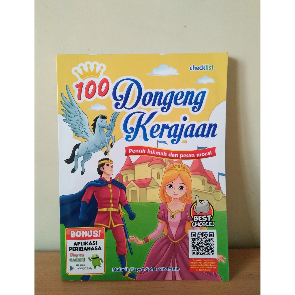  BUKU  CERITA ANAK 100 Dongeng Kerajaan BERGAMBAR FULL 