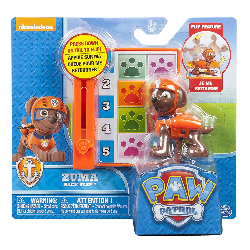 Jual PAW PATROL Back Flip Action Pup 