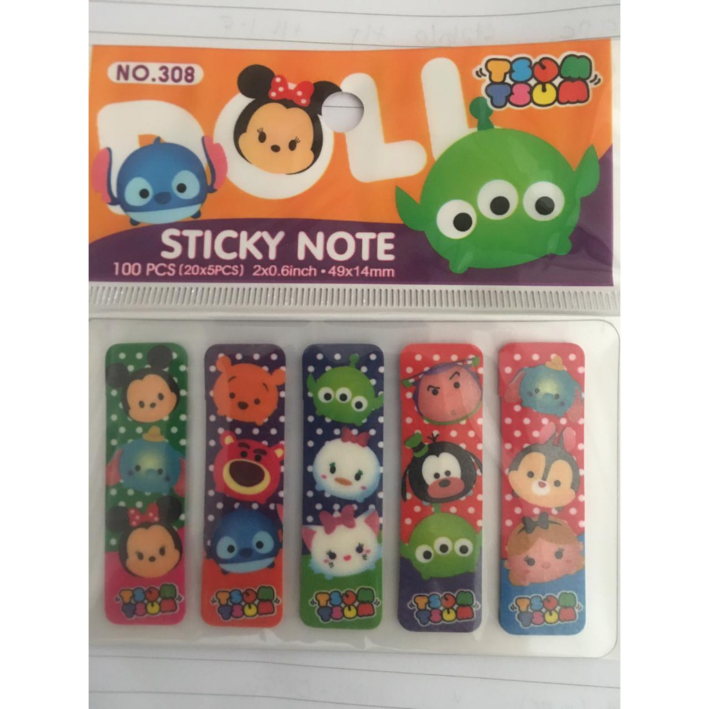 

Sticky Note Karakter Disney Tsumtsum 308