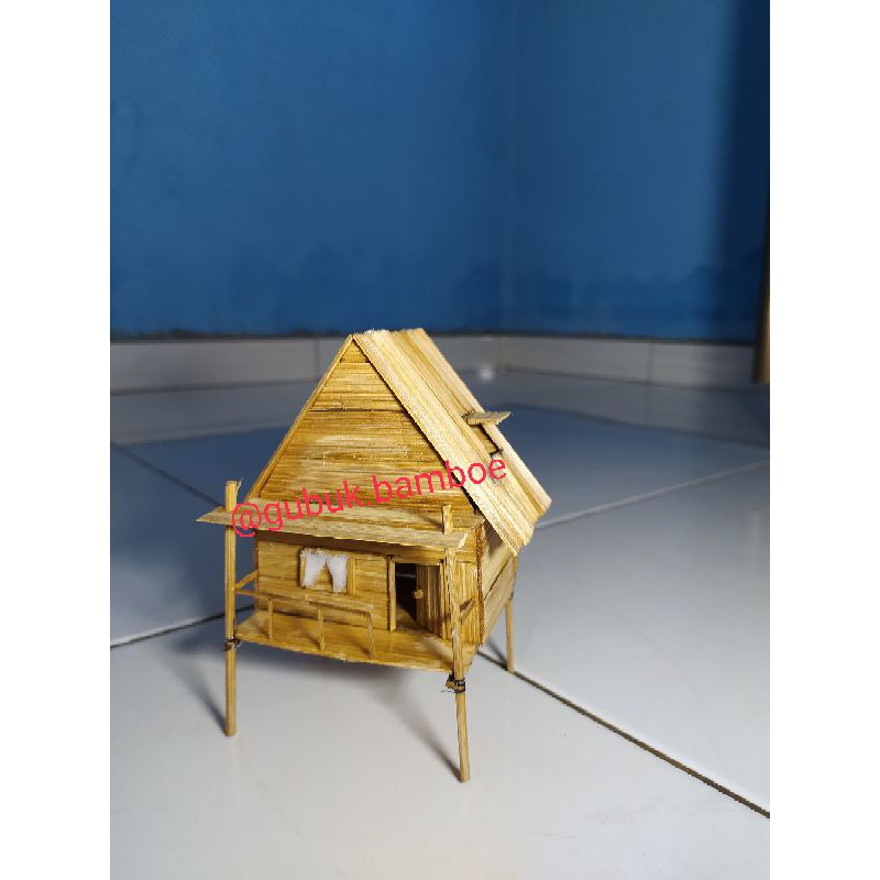 Miniatur Rumah/ miniatur gubuk/ aquascape/ bonsai